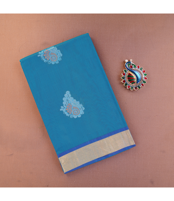 Picture of Coimbatore  Kora Cotton Saree 6.20 Mts