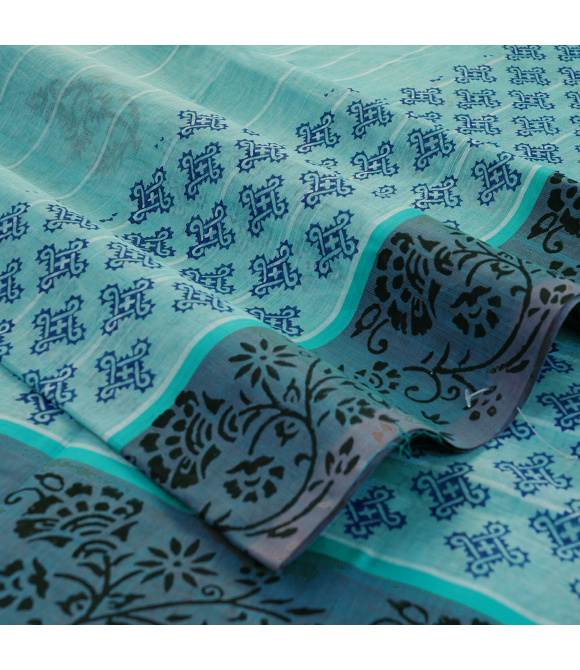 Picture of Salem Block Print Cotton Sarees