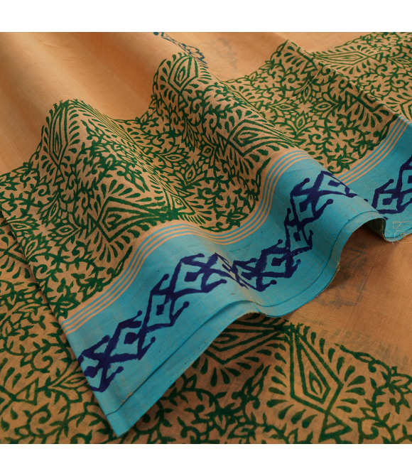 Picture of Salem Block Print Cotton Sarees