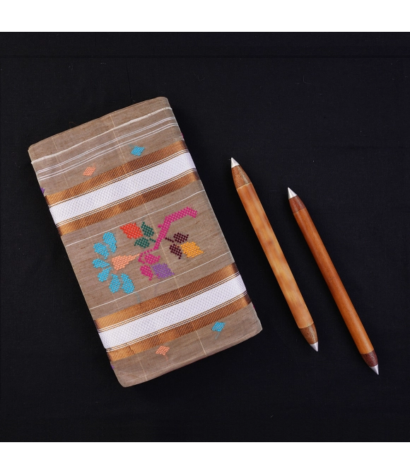 Picture of Sarees Tirunelveli Rayonxcotton Mix Chedi Butta  550 Cms Slnc