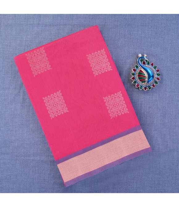 Picture of Coimbatore  Kora Cotton Saree 6.20 Mts