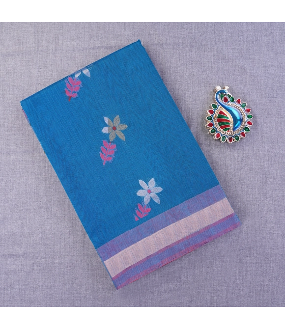 Picture of Coimbatore  Kora Cotton Saree 6.20 Mts