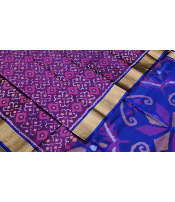 Picture of Palani Tie & Dye Soft Silk Saree