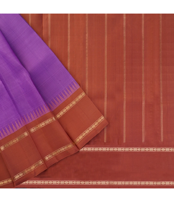 Picture of Thirubhuvanam Pure Zari Silk Saree 5.50Mts