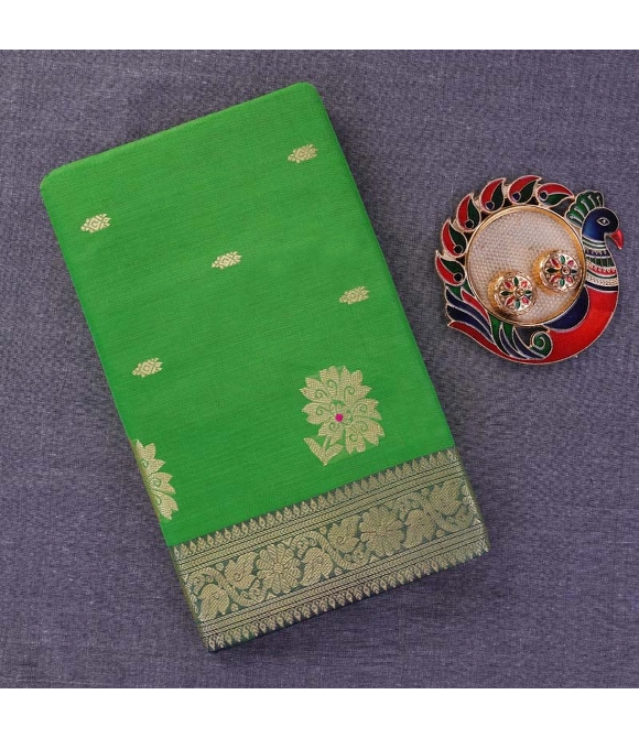 Picture of Pmk Bumberg Cot. Sarees With Blouse