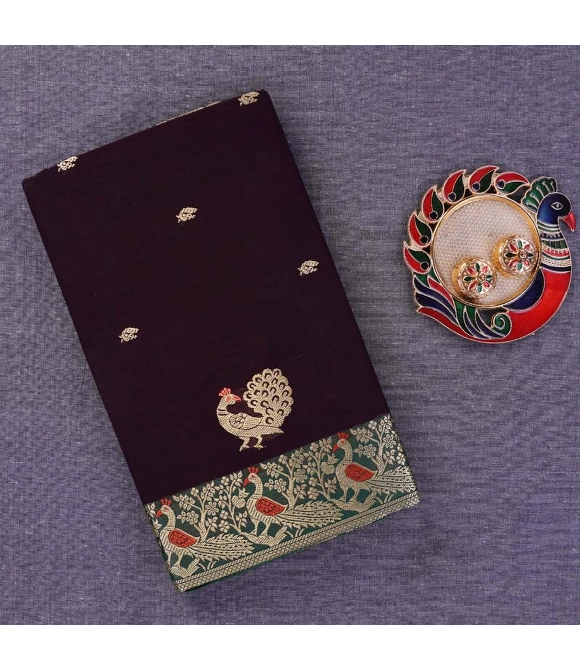 Picture of Pmk Bumberg Cot. Sarees With Blouse