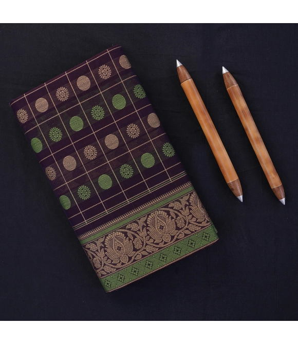 Picture of 80Sx80s Pmk 1000 Butta Cotton Sarees