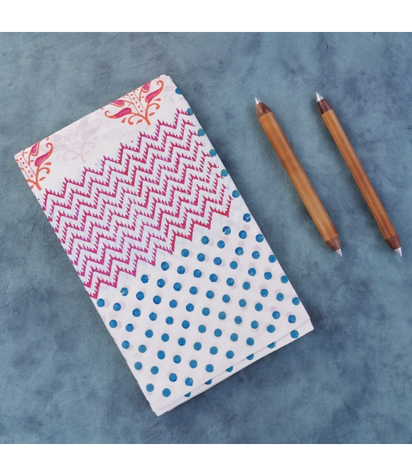 Picture of Pedalloom Block Printed Cotton Sarees