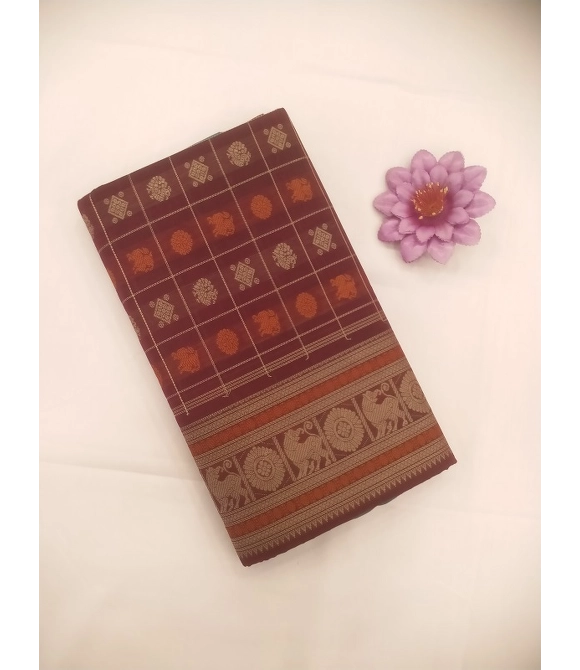 Picture of 80Sx80s Pmk 1000 Butta Cotton Sarees