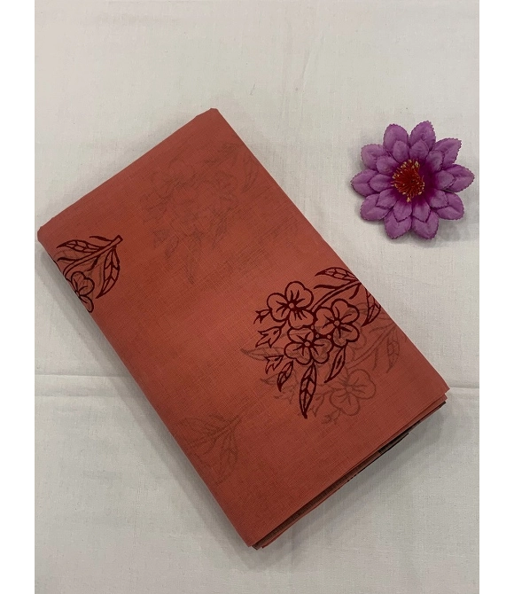 Picture of Salem Block Print Cotton Sarees