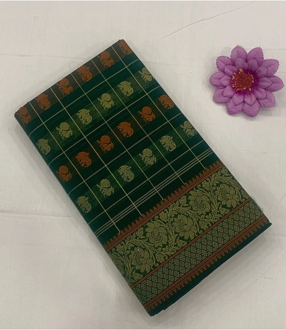 Picture of 80Sx80s Pmk 1000 Butta Cotton Sarees