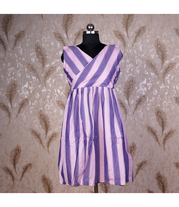 Picture of Women Pleated Sleeveless Dress Xl Size