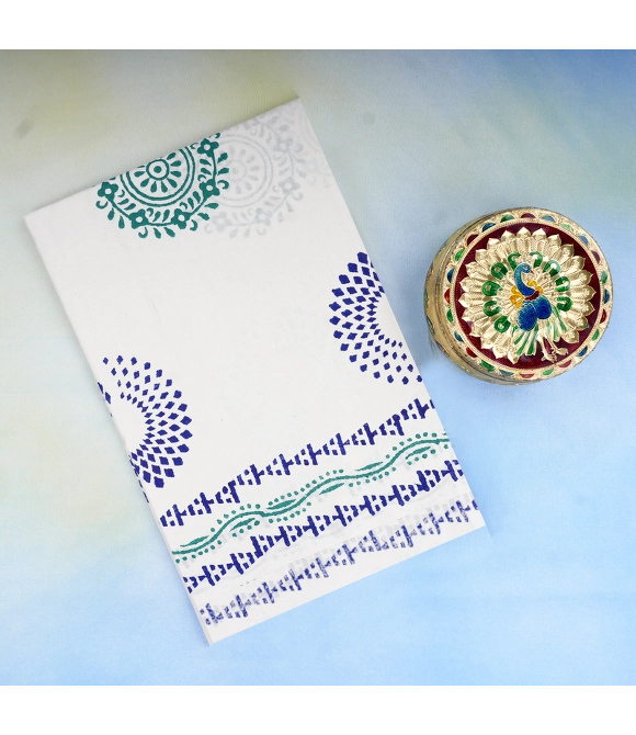 Picture of Pedalloom Block Printed Cotton Sarees