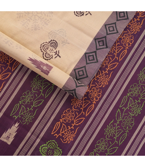 Picture of Salem Block Print Cotton Sarees