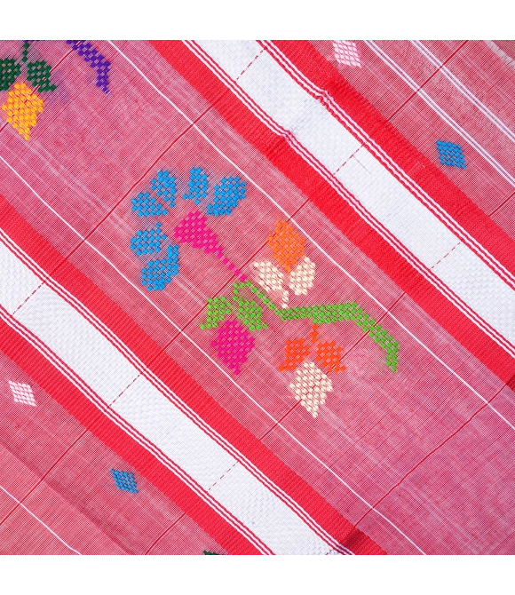 Picture of Sarees Tirunelveli Rayonxcotton Mix Chedi Butta  550 Cms Slnc